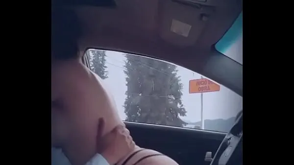 Store Fucking in the car by the road megavideoer