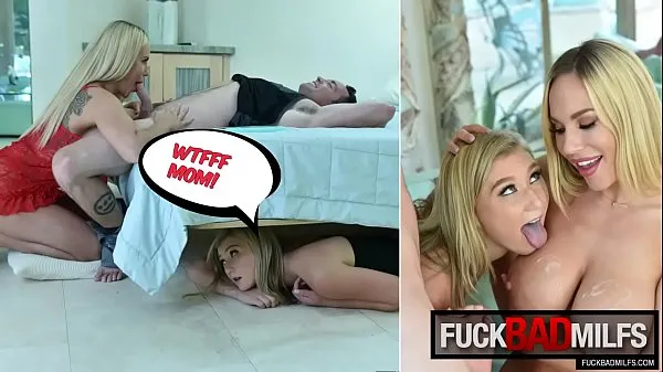 Große Olivia und April teilen sich einen SchwanzMega-Videos