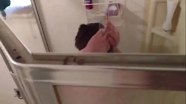 Spying friend on shower Video besar besar