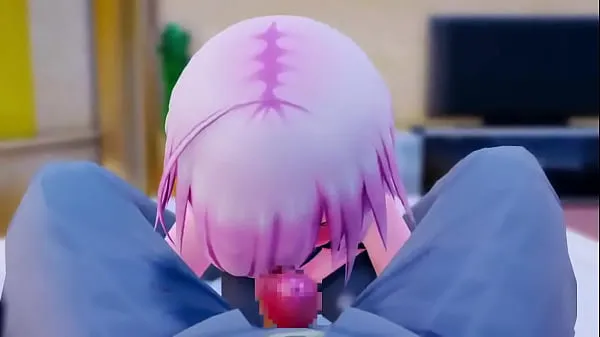 Grandes Mashu dando el buen Succ」 por kaotaro12 [FATE MMD Hentai megavídeos