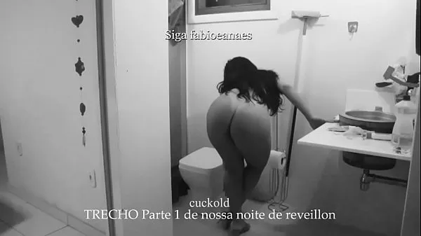 Store TRECHO Couple calls gifted friend to spend New Year together. Very funny of the naughty wife with the gifted friend. Part 1 megavideoer