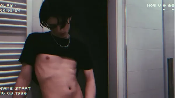 Big young twink boy jerking in bathroom solo mega Videos