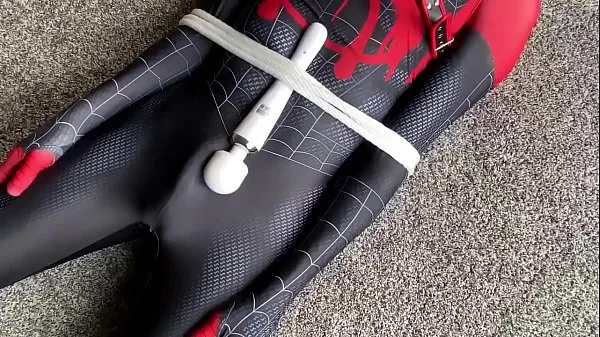 Große Gebundene Spider-Man-CumsMega-Videos