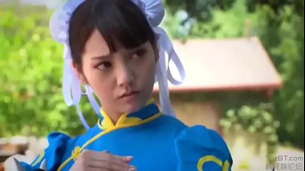 Büyük Chun li cosplay interracial mega Video
