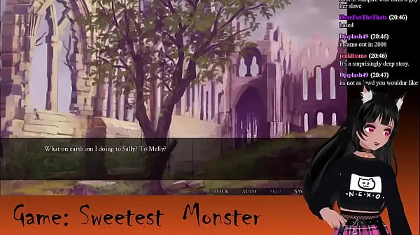 Grandi VTuber LewdNeko Plays Sweetest Monster Part 4mega video