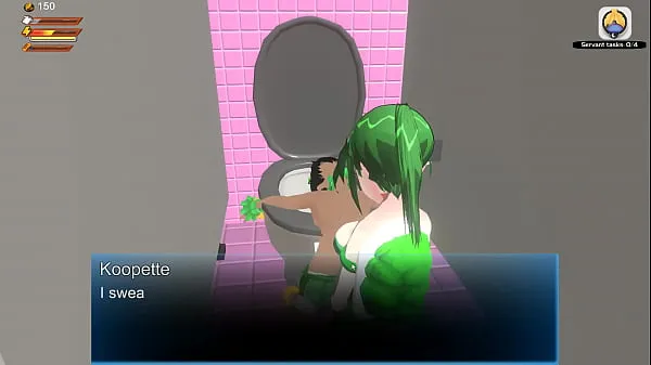 Big 3D Femdom Koopette Facesitting Piss Spanking Toilet Fart mega Videos