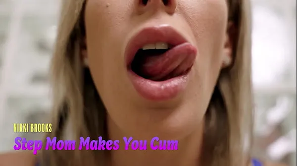 Big Step Mom Makes You Cum with Just her Mouth - Nikki Brooks - ASMR mega Videos