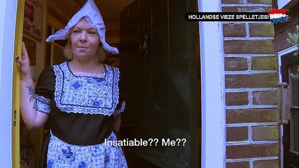 Grosses Dutch Dirty Games - Visite d'une MILF néerlandaise avec Creampie (PLEINE SCÈNE avec sous-titres ANGLAIS !) - Nederlands gesproken mégavidéos