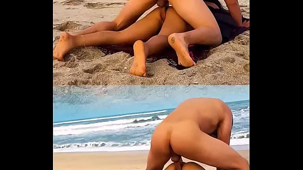 Grandes Homem desconhecido me fode depois de mostrar minha bunda pra ele em praia pública mega vídeos