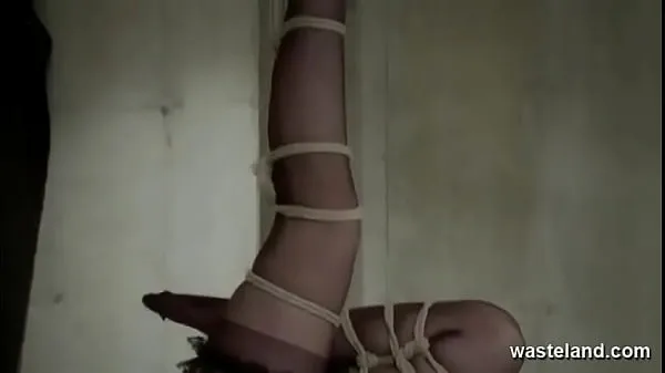 Upside Down Suspended For Ultimate Access In Hot BDSM Kink Fest Video mega besar