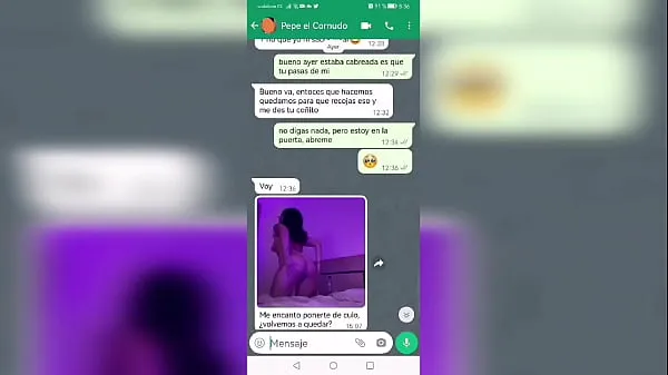 Grandes Conversa com meu ex-namorado no WhatsApp e acabamos transando mega vídeos