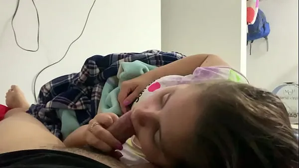 Big My little stepdaughter plays with my cock in her mouth while we watch a movie (She doesn't know I recorded it mega Videos
