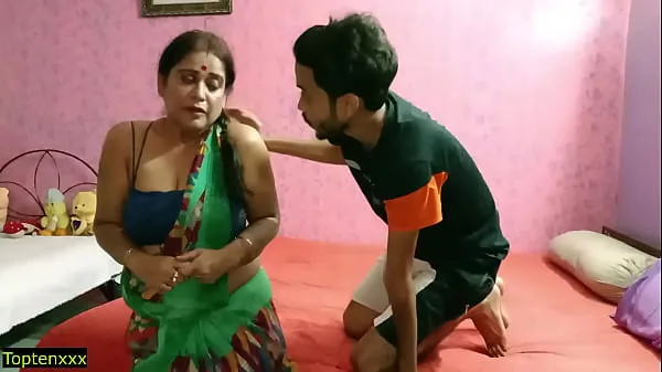 Big Indian hot XXX teen sex with beautiful aunty! with clear hindi audio mega Videos