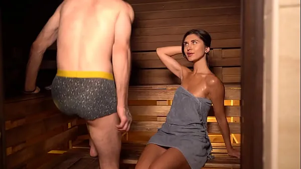 Big It was already hot in the bathhouse, but then a stranger came in mega Videos