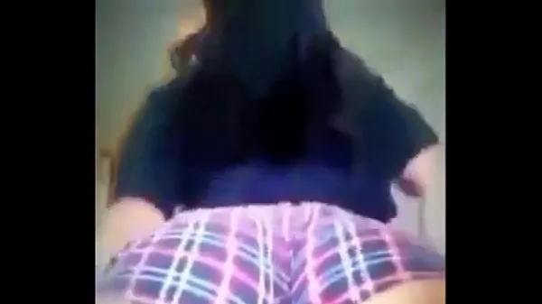 Thick white girl twerking Video besar besar
