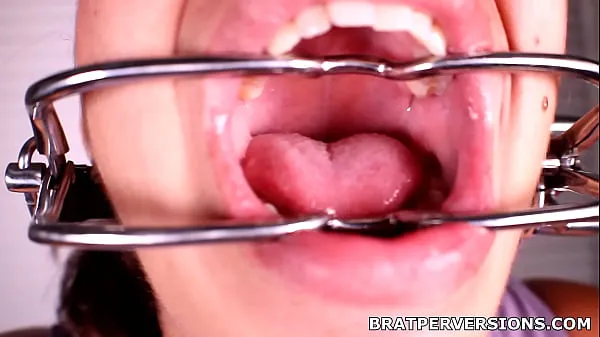 Stora Mouth Gag Close Up - Brat Perversions megavideor