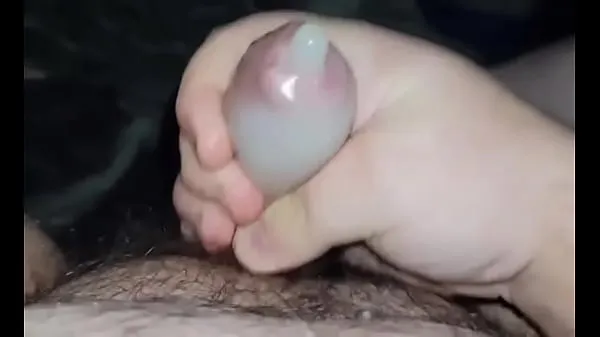 Nagy Dumping a load in a condom mega videók